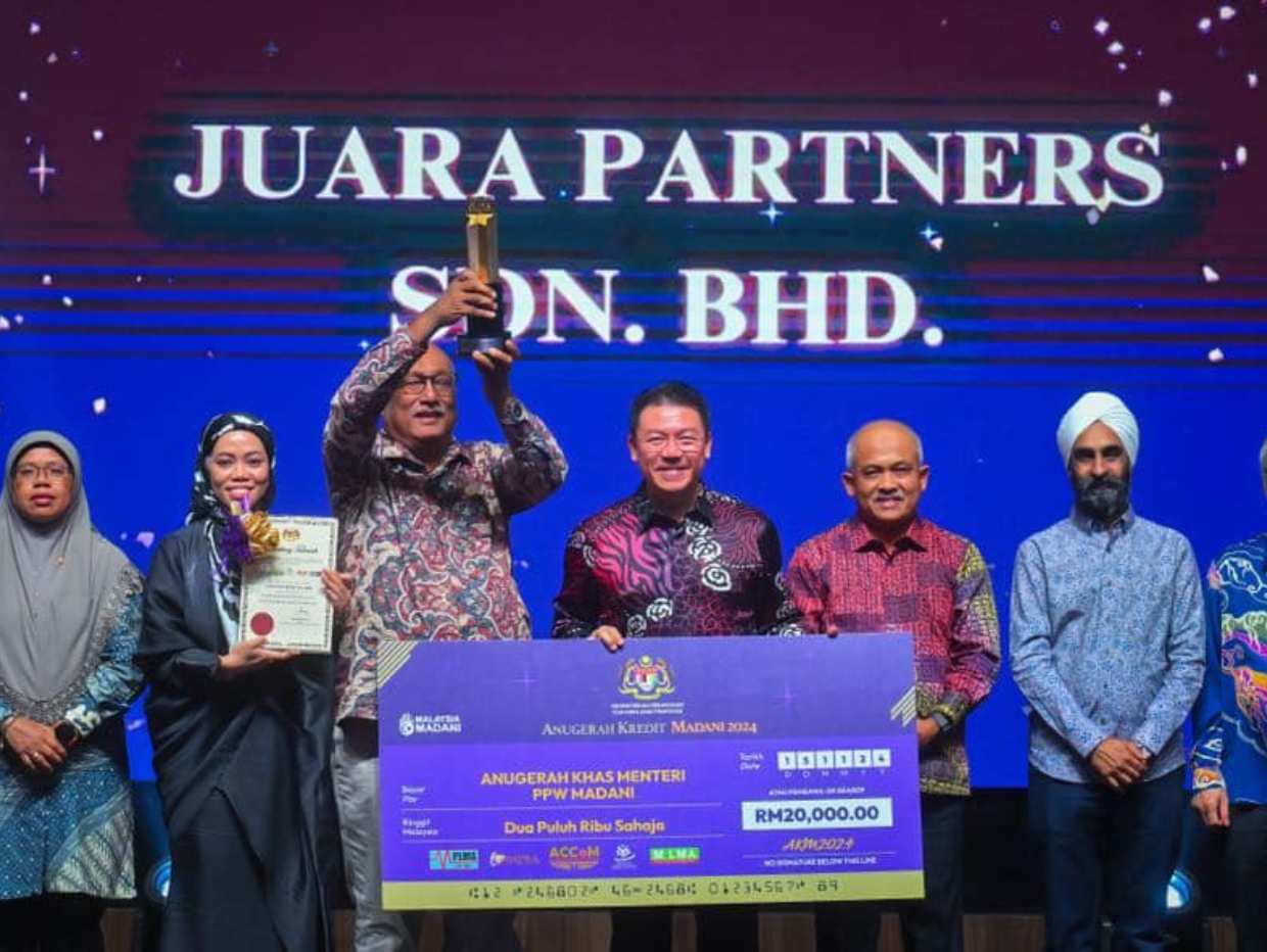 Pemenang Anugerah Khas Menteri Kredit Madani 2024