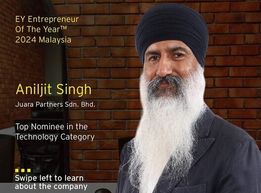 Aniljit Singh Top Nominee in Technology